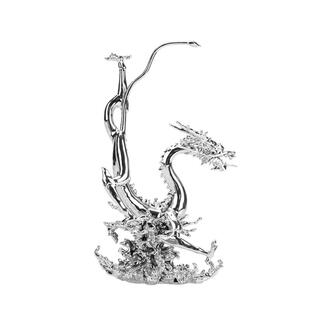 阿斯蒙迪生肖龙摆件玄关办公室装饰乔迁开业礼物陈金庆原创艺术品
