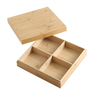 日式小吃碟九宫格分格餐具陶瓷干果盘民宿餐具和风早餐家用盘子