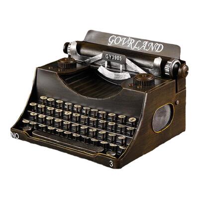 复古老式7080年代怀旧打字机模型