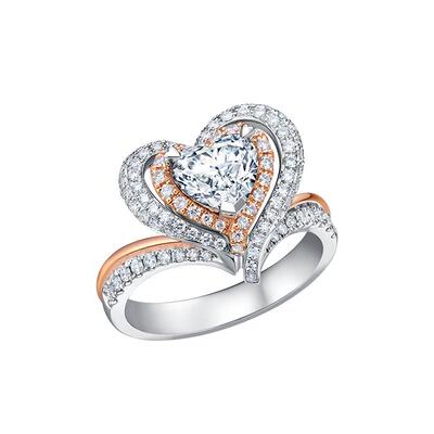 DRHEART系列奢华款求婚钻戒