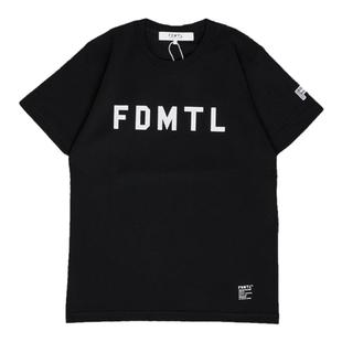 折扣现货 FDMTL LOGO TSHIRTS 基础LOGO纯棉印花袖口F刺绣短袖T恤