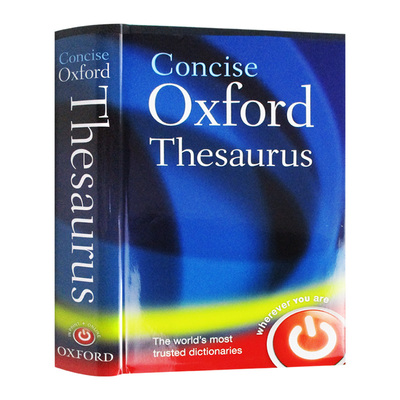 牛津简明同义词词典 英文原版 Concise Oxford Thesaurus 全英文版 Oxford Dictionaries 进口原版英语书籍