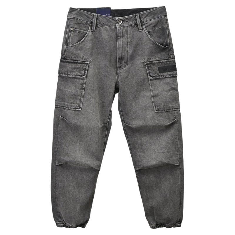 ABLE，JEANS加厚牛仔裤男工装裤