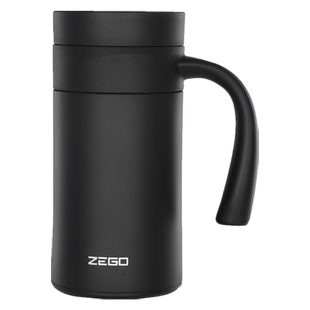 旭光高档保温杯男士大容量不锈钢带把手柄商务办公室泡茶杯水杯子