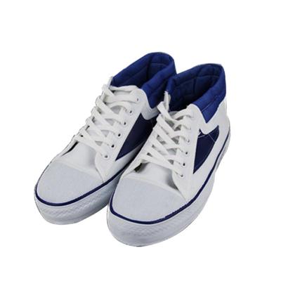 双安15KV电工绝缘鞋防臭高帮帆布鞋耐磨透气国网工作鞋绝缘劳保鞋