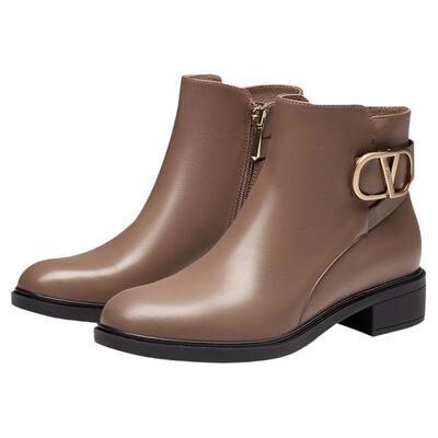 接吻猫舒适通勤时装靴