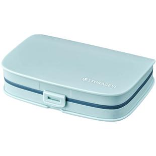 日本药盒便携分装一日三餐密封防潮迷你小药盒子一周七天式随身品