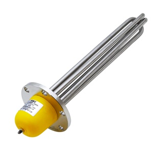 GYY2反应釜导热油加热管 锅炉水箱115法兰电热棒 220V2/3/4/6/9KW