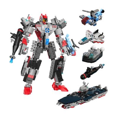 JAKI佳奇海陆空五合一拼装玩具