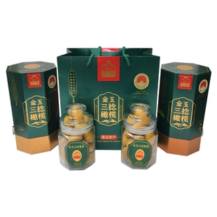 广东新鲜水果潮汕特产正宗金灶吉之祥金玉三捻橄榄三棱老树果礼盒