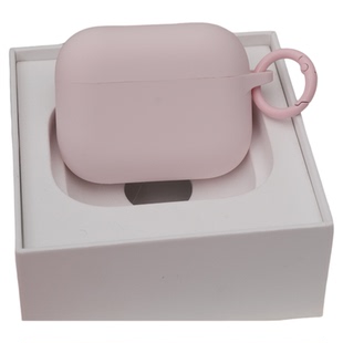 适用airpodspro3保护套airpodspro3代保护壳男生苹果新款pro3耳机壳硅胶连体软壳防摔挂钩防尘樱花粉pro3外壳