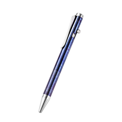 钛合金枪栓式签字笔书写笔