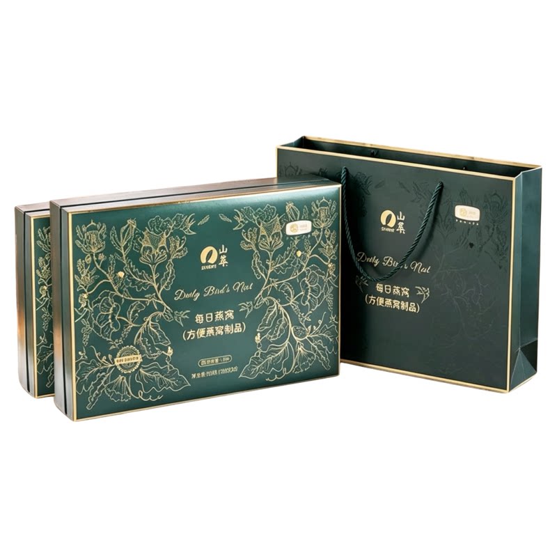 【双倍宠爱】中粮山萃每日燕窝轻奢礼盒健康礼营养品500g*2盒