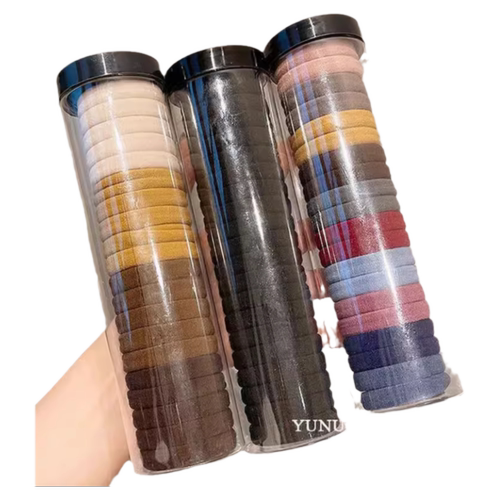 【金币】20根网红莫兰迪高弹力头绳无接缝女扎头发绳发圈