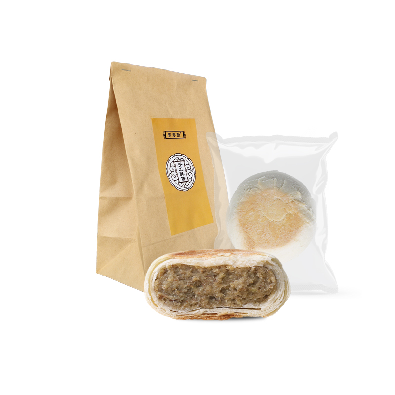 零零酥传统糕点绿豆饼酥皮月饼