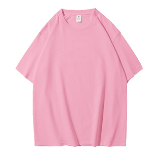夏季短袖套装t恤女彩色糖果色体恤姐妹闺蜜装聚会班服演出服定制
