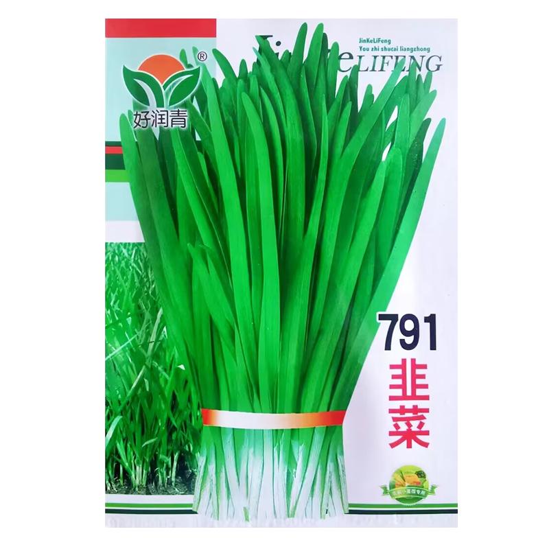 好润青791韭菜种子白根宽叶春季阳台庭院农家露天四季蔬菜种籽孑