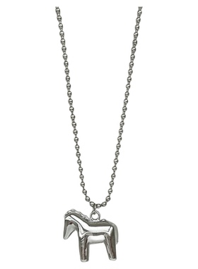 DH7小马吊坠项链女款轻奢小众