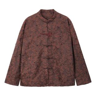 布小匠原创设计高级提花镂空中开襟外套女2025新款新中式开春上衣