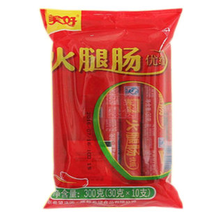 美好火腿肠批发整箱30g*100支四川火锅热狗烧烤旗舰店麻辣烫专用