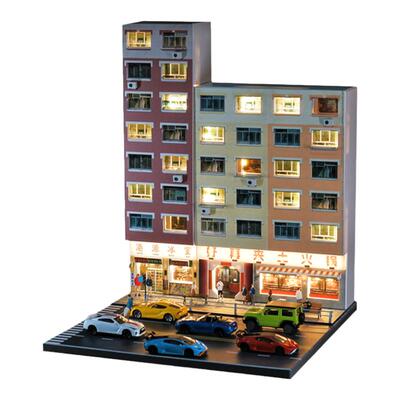 收藏家建筑模型车模微缩场景
