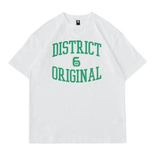 【第六区】《绿军试训》致敬经典系列纯棉短袖T恤男圆领透气上衣