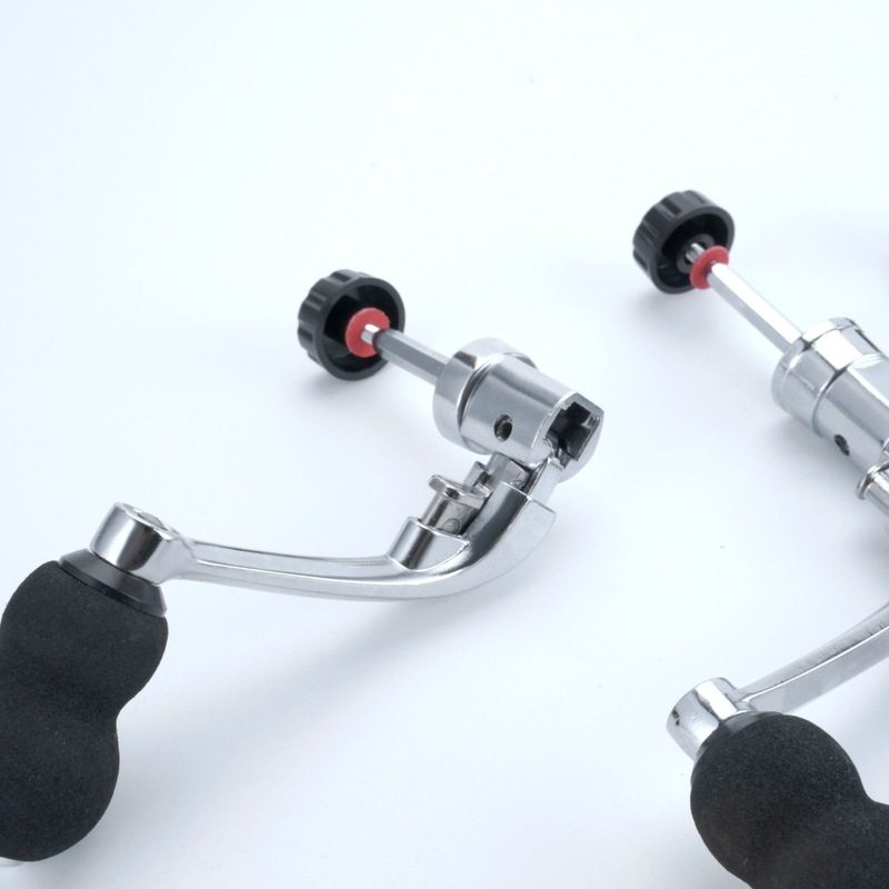 惠钓渔轮摇臂纺车轮把握全金属渔具手柄柄摇臂鱼线摇把轮配件摇