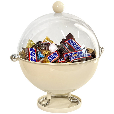 糖果罐客厅家用零食摆放盘咖啡胶囊收纳盒茶几精致高颜值沥水果盘