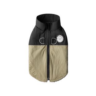 蕉内热皮502++猫狗同款防水防风灵活穿脱透湿保暖梭织宠物马甲