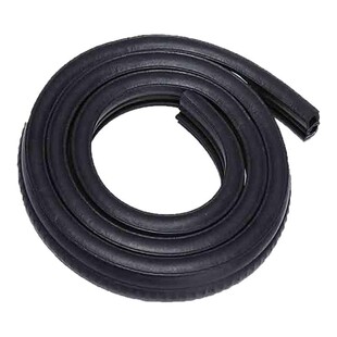 三元乙丙EPDMU型侧泡顶泡钢带密封条配电箱机柜车门防水防撞胶条