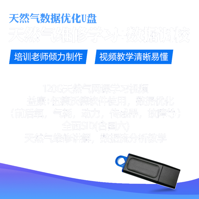 全面SID含国六天然气数据优化U盘天然气维修讲解数据流分析教学