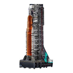 适用于乐高ICONS系列10341阿尔忒弥斯太空发射系统动力马达组灯饰
