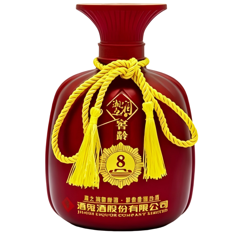 【酒鬼正品】窖龄8 馥郁香型52度纯粮白酒 一箱6瓶装送礼宴会收藏