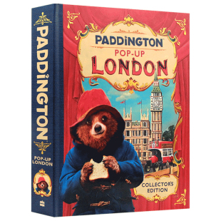 英文原版 帕丁顿熊2 伦敦立体书 Paddington Pop-Up London: Movie tie-in 低幼宝宝英语启蒙图书 地理风物 风土人情 周边精装