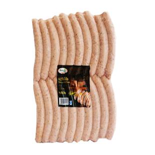 百倍德纽伦堡式香肠20根包邮德式商用家用大肉粒多汁香草烤肠烧烤