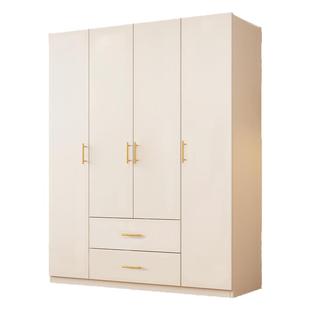 衣柜家用卧室实木生态板简易衣橱出租房用储物柜新款收纳儿童衣柜