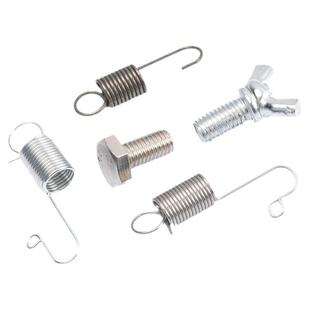 展架弹簧易拉宝门型挂钩螺丝勾立式落地零件广告拉簧小不锈钢配件