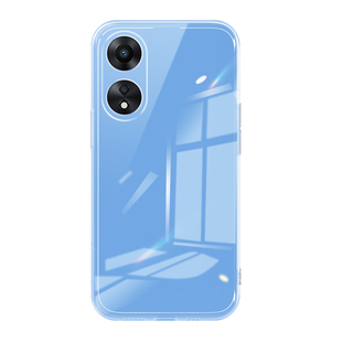 适用oppoA58手机壳A58X透明新款oppo5G直边PHJ110防摔oppophj套oppa超薄opa软opopa男0pp0ppoA女opρoa啊585G