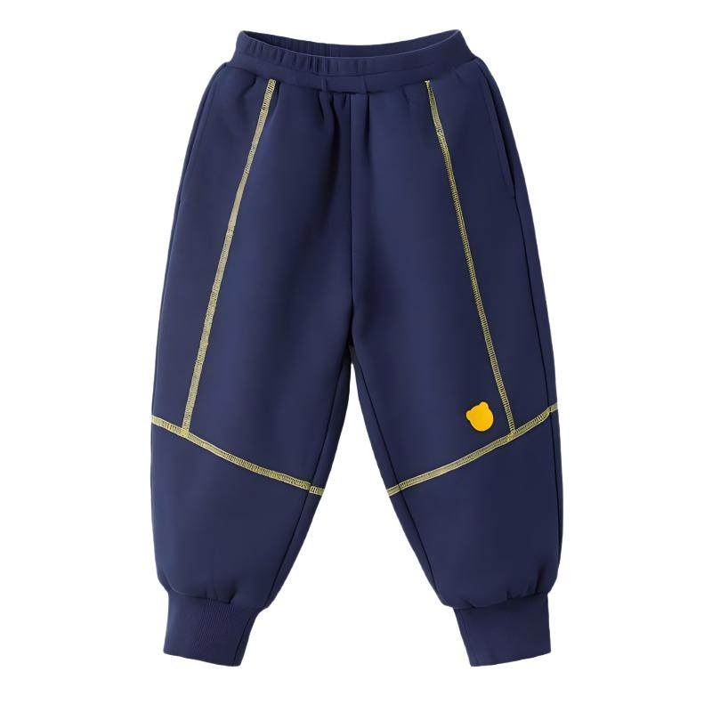 贝肽斯儿童裤子2025新秋冬加绒保暖长裤男女童装宝宝休闲运动卫裤