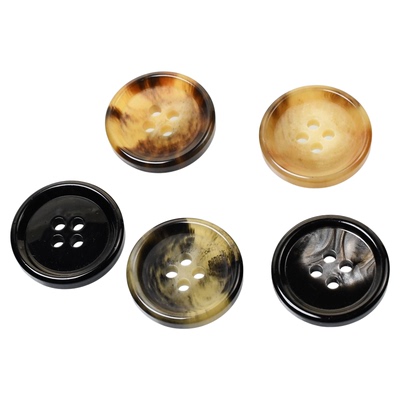 CCX高档黑色亮光西装纽扣