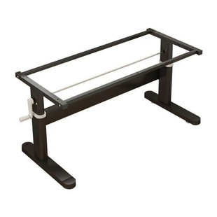 书桌架子手动可调升降桌腿带滑轮电脑支架承重底座台面支撑可移动