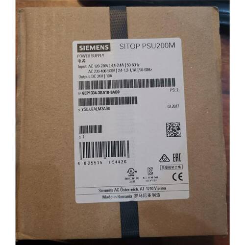 议价6EP1334-3BA10-8AB0 PSU200M  10 A调节电源6EP1 334-3BA10-8