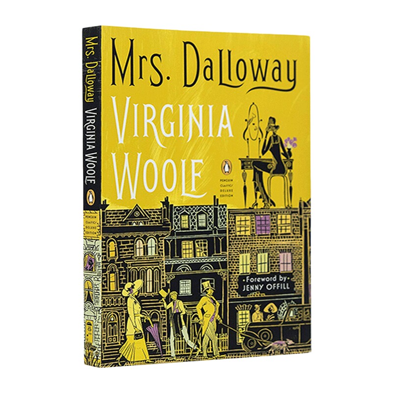 英文原版小说 Mrs. Dalloway Classic Deluxe 弗吉尼亚 伍尔夫 企鹅经典豪华毛边版 英文版 进口英语原版书籍
