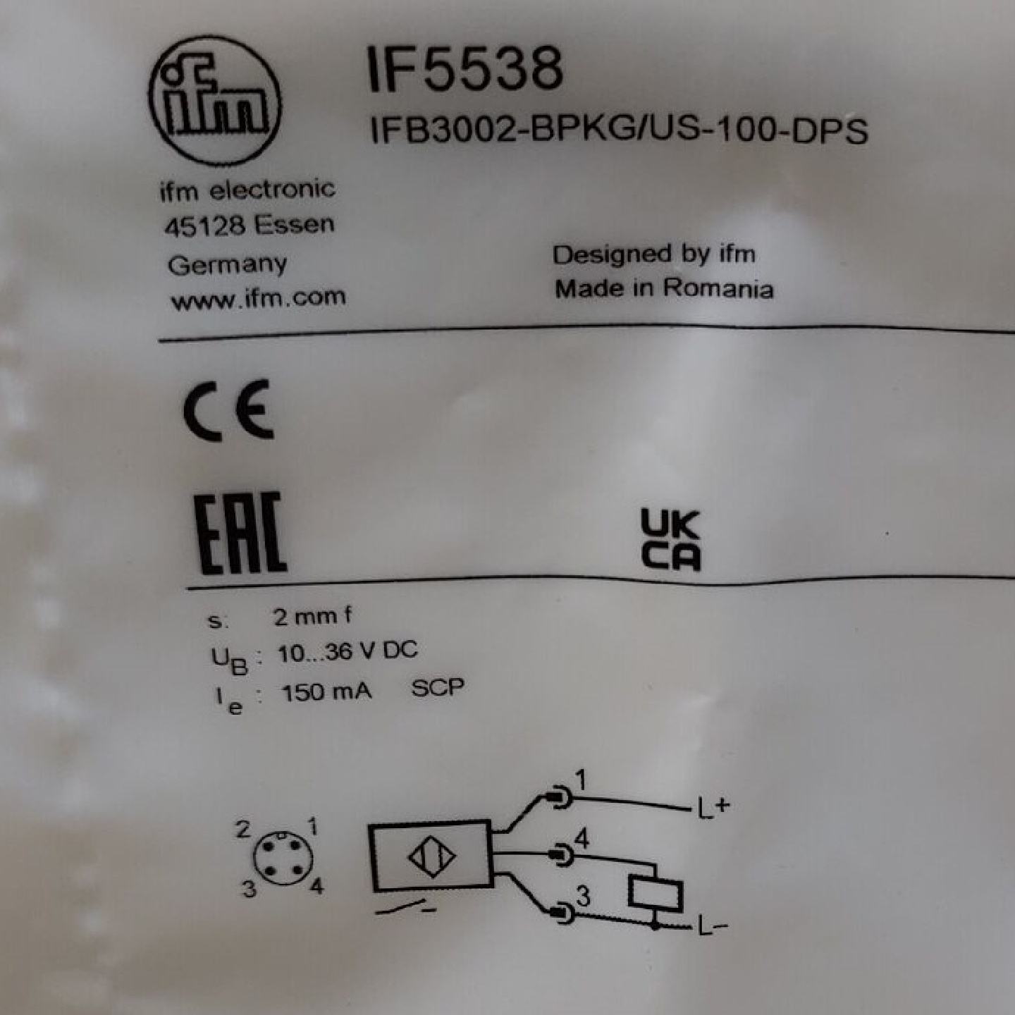 议价IFM IF5538 IF5647 IF5653 IF5775 全新原装正品易福门  现货 - 实物图