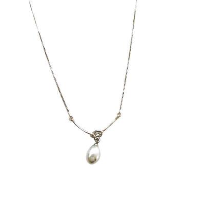 ins风简约夏季新款绳结设计珍珠