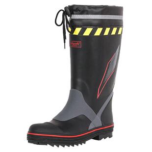 男士雨靴男款时尚中筒加厚耐磨防滑防水鞋男雨靴高筒钢包头雨鞋男