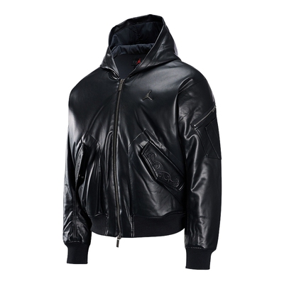 JORDAN耐克新年款马年限定男棉服仿皮衣夹克运动外套 IQ3949-010