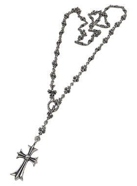 纯银十字架项链欧美时尚潮流饰品