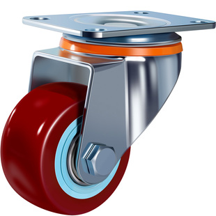 承重万向轮3寸4寸5寸脚轮静音定向刹车轮承重滑轮手推车轱辘轮子