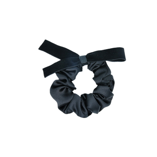 复古高级丝绒蝴蝶结大肠发圈女2026新款秋冬简约气质扎头发绳皮筋